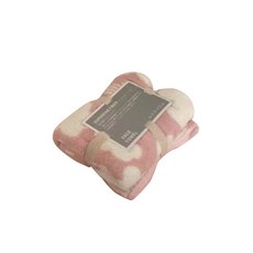 柔軟毛巾, 05 粉紅雲朵-洗臉用, 1入, 1個