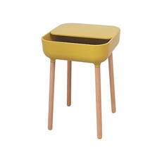 애비뉴굿즈 사이드 원목 거실 미니테이블 340 x 340 x 470 mm, 생강