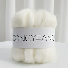 Conspicuous毛氈用壓克力線 500g, 白色