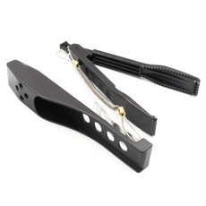 釣魚用控魚器 + 護套組, 黑色, 1個