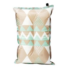 캠트래블 초경량 캠핑 노르딕 베개 에어, 민트브라운, 1개