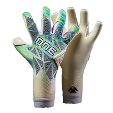 ONE Geo3.0 AM1 GK 守門員手套, 白色的