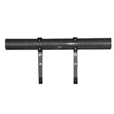 Largo自行車延長桿車把延伸碳纖維支架 多功能支架 L, 黑色的, 1個