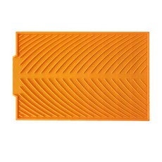 BS UP 廚房洗碗排水墊 小型, 1個, 01 橘色