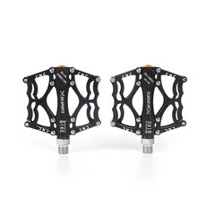 DH SPORTS Bike Pixie Road Wide Pedal VP-3000, 黑色的, 1個