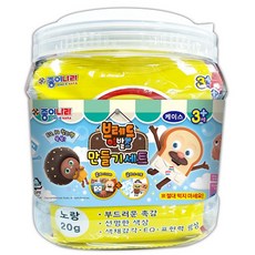종이나라 브레드 이발소 만들기 세트, 혼합색상, 100g, 1개