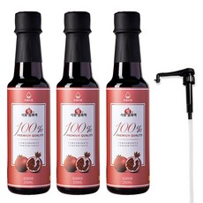 FruitFruit 石榴濃縮液 3瓶+按壓頭, 250ml, 3個