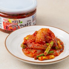 나무새 매콤달콤 양념깐새우장, 350g, 1개