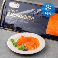 닥터살몬 훈제연어슬라이스 (냉동), 1kg, 1팩