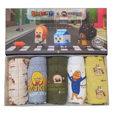 MRKIDS 男孩童卡通印花純棉內褲5入組
