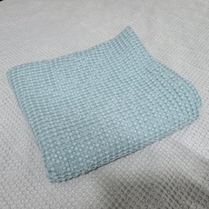 마이코튼 마이크로 모달 와플 아기 이불, 민트