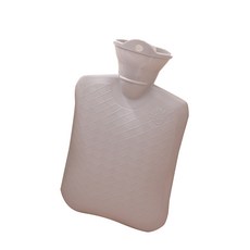 快易理家 暖手保溫熱水袋 02 淺灰色 500ml, 1個