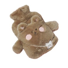 快速整理過冬可愛角色保暖熱水袋 04 棕色 狗狗, 1個