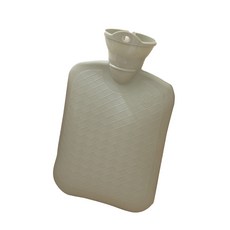 粉彩菱格紋設計熱水袋 綠色 1000ml, 1個