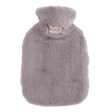 QUICKSALIM 冬季用大容量保溫熱水袋 02 淺灰色 2000ml, 1個