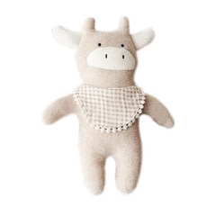 我也想擁有一個動物玩偶靠枕, 小號（米色）