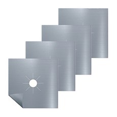 Wino How瓦斯爐防汙墊 銀色, 4個