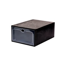 Avenue Goods鞋子收納盒 黑色, 1個