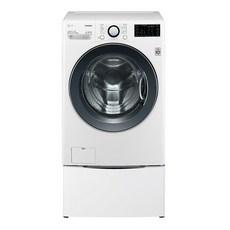 LG전자 트롬 트윈워시 드럼세탁기 21kg + 미니워시 4kg F21WDUB 방문설치, F21WDUB, F4WC, 화이트