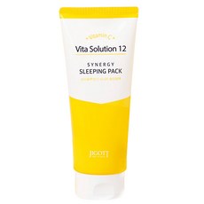 JIGOTT 維他命深層護理嫩白保濕晚安面膜, 1入, 180ml