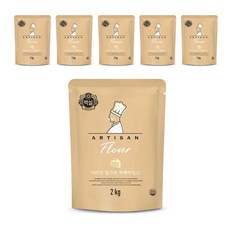 아티장 박력 마일드 밀가루, 6개, 2kg