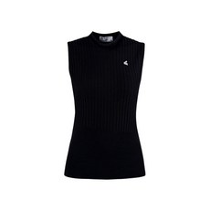 KIM YOUNG JOO SPORTS 女式 Lux Golf 修身小高領針織背心 LB1A506W