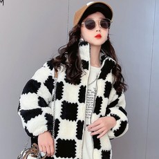 Angel Eye 女童青少年方形柔軟夾克