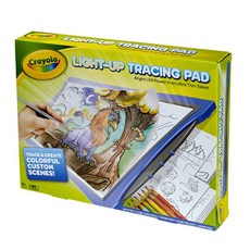 Crayola 繪兒樂 透光素描繪圖板, 藍色