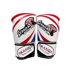 SKANDA 愛國者拳擊手套, 白色的