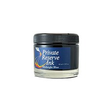 Private Reserve瓶裝墨水 60ml PR17011, 午夜藍, 1個