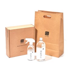 Purepedia 芬多精噴霧 500ml + 補充裝 1L + 禮盒 + 購物袋套組, 1組