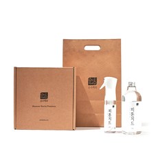 Purepedia 植物除臭噴霧 300ml+補充瓶 1L+購物袋組, 1組