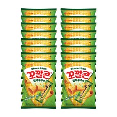 꼬깔콘 찰옥수수맛, 67g, 16개