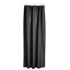 ZONE DENMARK John Lux 浴簾黑色, 黑色系, 1個