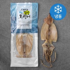 오바다 국내산 마른오징어 대 3미 (냉동), 240g, 1개