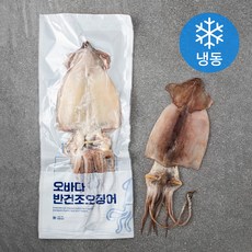 오바다 국내산 반건조오징어 특 3미 (냉동), 420g, 1개