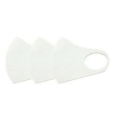 구리 CF 마스크 시그니처 L, 1개입, 3개, 화이트