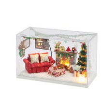 DIY微型房子聖誕客廳, 混合顏色