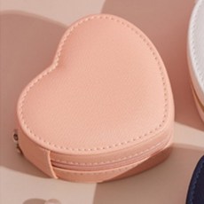 魯米米魯 愛心珠寶盒 粉紅色 10.3 x 9.5 x 4.5 cm, 1個