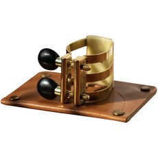 Echomaster 薩克斯風金屬束圈 中音硬橡膠吹嘴適用, 單色, 1個