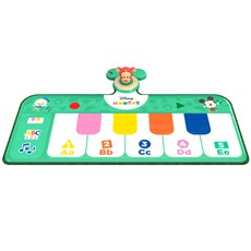 디즈니 후예이 티거 뮤직 매트, 혼합색상, 1개