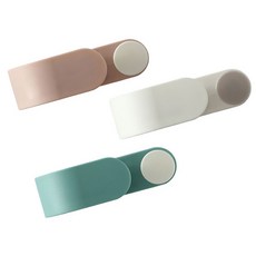 에버하우스 부착식 파스텔 욕실 다용도걸이 FREE, 랜덤발송, 3개