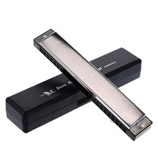 Widen 入門級 SWAN 24孔C調口琴, 1個, 混搭色, 單一商品