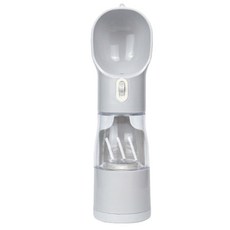 DING DONG PET 寵物多合一多功能水瓶, 灰色, 1個