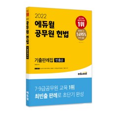 2022 공무원 헌법 기출판례집, 에듀윌