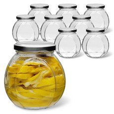 DIA GLASS JUGGLER密封容器, 380毫升, 9入