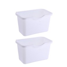 Mondspot 浴室廚房抽屜掛式多功能收納盒 YT_RB1302_AY 2入, 白色