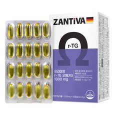 ZANTiVA Omega 3魚油軟膠囊 60.36g, 60顆, 1盒