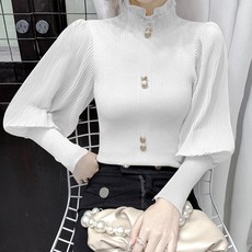 ViVEMO 女款豐盈抓皺百褶針織T恤 00641