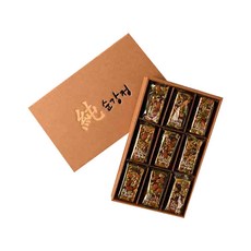 韓國傳統燕麥堅果零食組 27入, 729g, 1盒